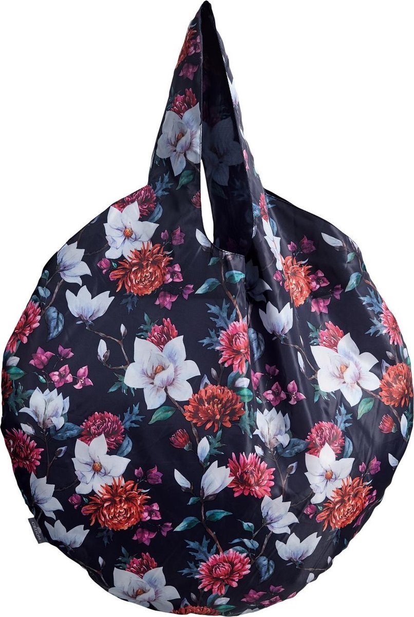 Cedon Opvouwbare ronde tas XL CHRYSANTEN