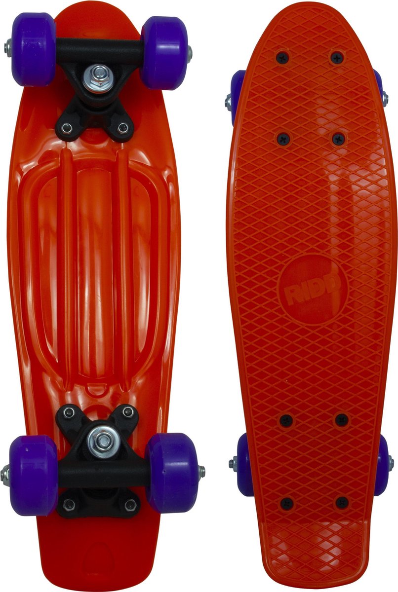 RiDD - Pennyboard - oranje - skate - board - 17 inch Klein