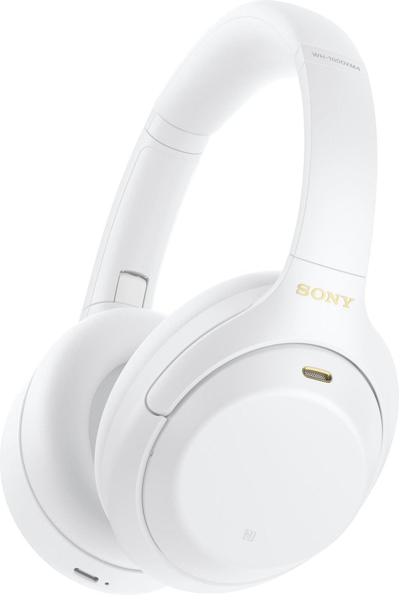 Sony WH-1000XM4 - Draadloze over-ear koptelefoon met Noise Cancelling - Limited Edition - Silent White