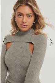 Isha x NA-KD cut out jurk - XS