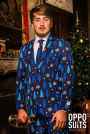 OppoSuits Winter Woods - Kostuum - Maat 48