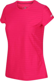 Regatta T-shirt Breakbar Vi Active Dames Polyester Roze Maat 34