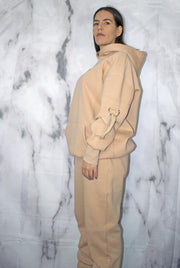 Two piece jogger set Fem camel - M