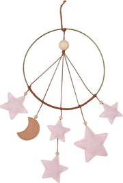 Filibabba - Dromenvanger mobiel - Maan roze - One size