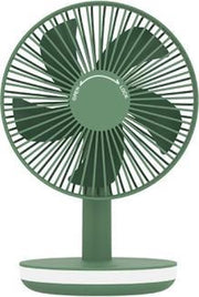 LVP-807 Studentenslaapzaal Home Desktop Mini Ventilator Nachtlampje (Groen)
