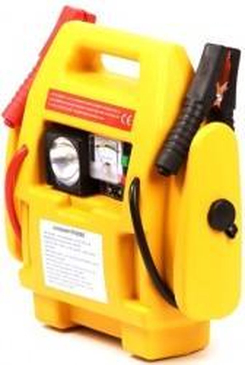 Powerbooster | Jumpstarter (acculader + starthulp + compressor)