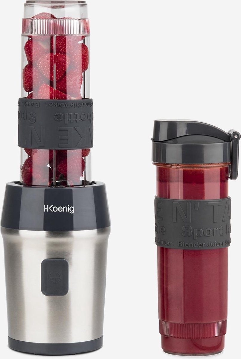 H. KOENIG BLENDER TO GO MET DRINKBEKERS