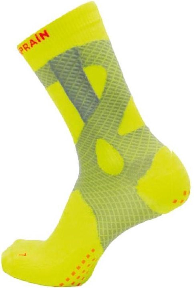 Reydon Sportsokken Prevent Strain Nylon/elastaan Geel Mt M