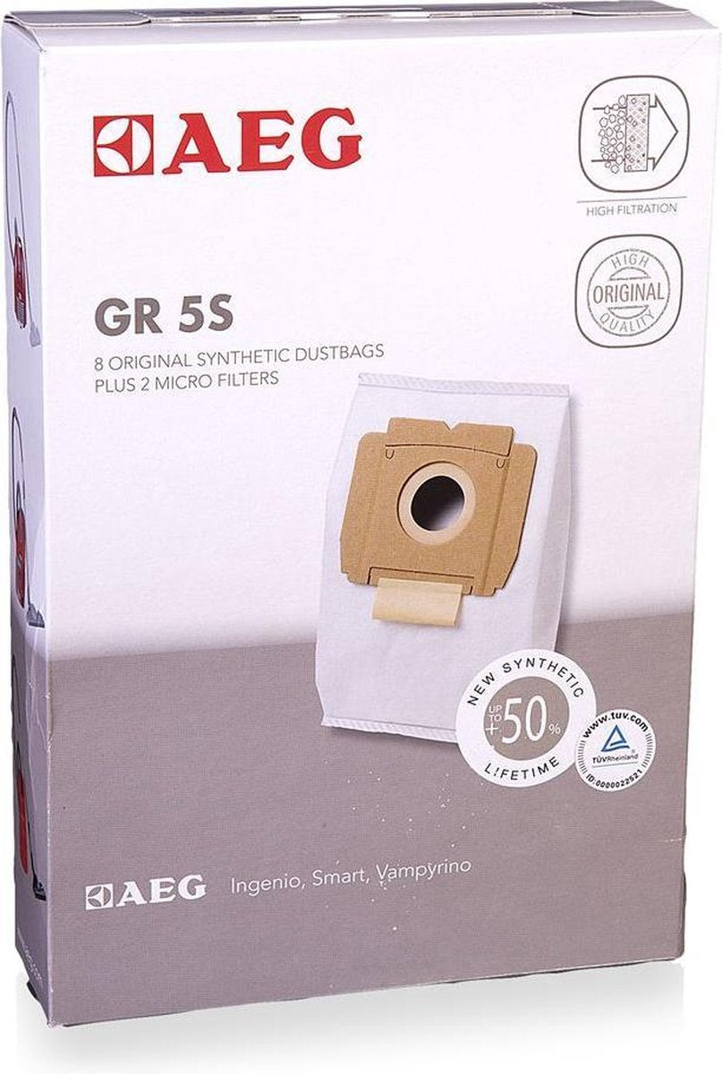 stofzuigerzak fleece (doos) Gr.5S 8st.