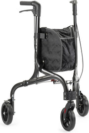 Lichtgewicht Indoor Rollator MultiMotion Tripod met handige tas - Lichtgewicht - Inklapbaar- Indoor Rollator