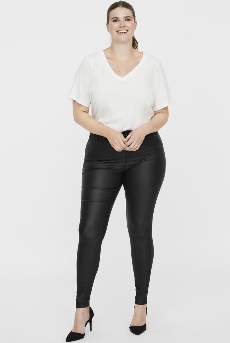 Vero Moda Curve Lora High Waist Dames Skinny Jeans - Maat XL (48)