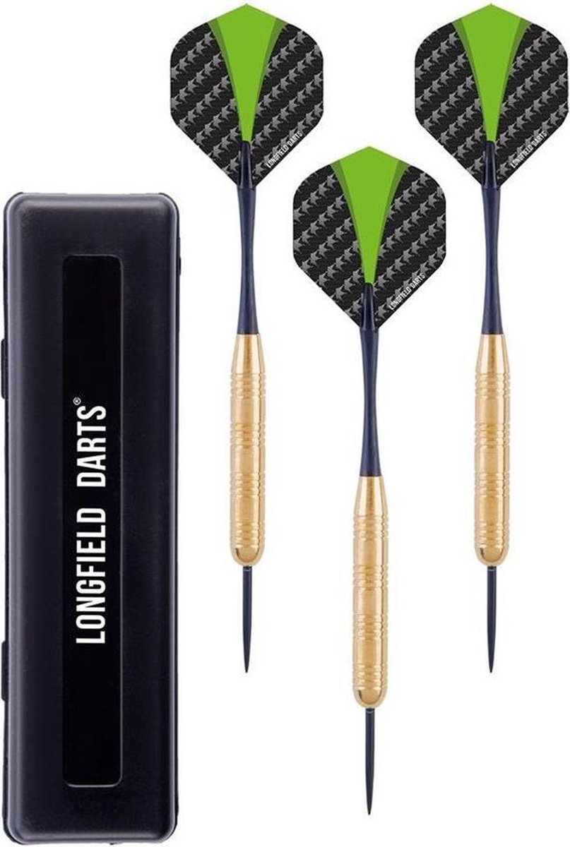 2 sets Brass Darts met aluminium shafts