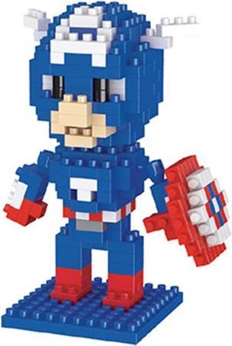 Nanoblocks Captain America (klein) Avengers - LNO