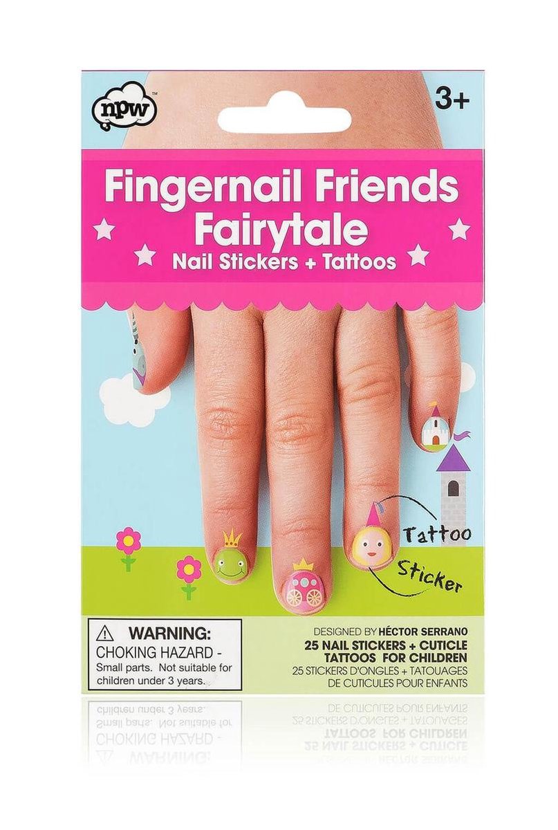 Kinder nagel stickers sprookjes