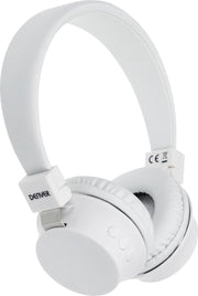 Denver BTH-205 - Draadloze on-ear koptelefoon - Wit
