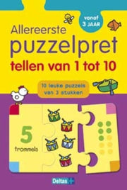 Allereerste puzzelpret - Tellen van 1 tot 10