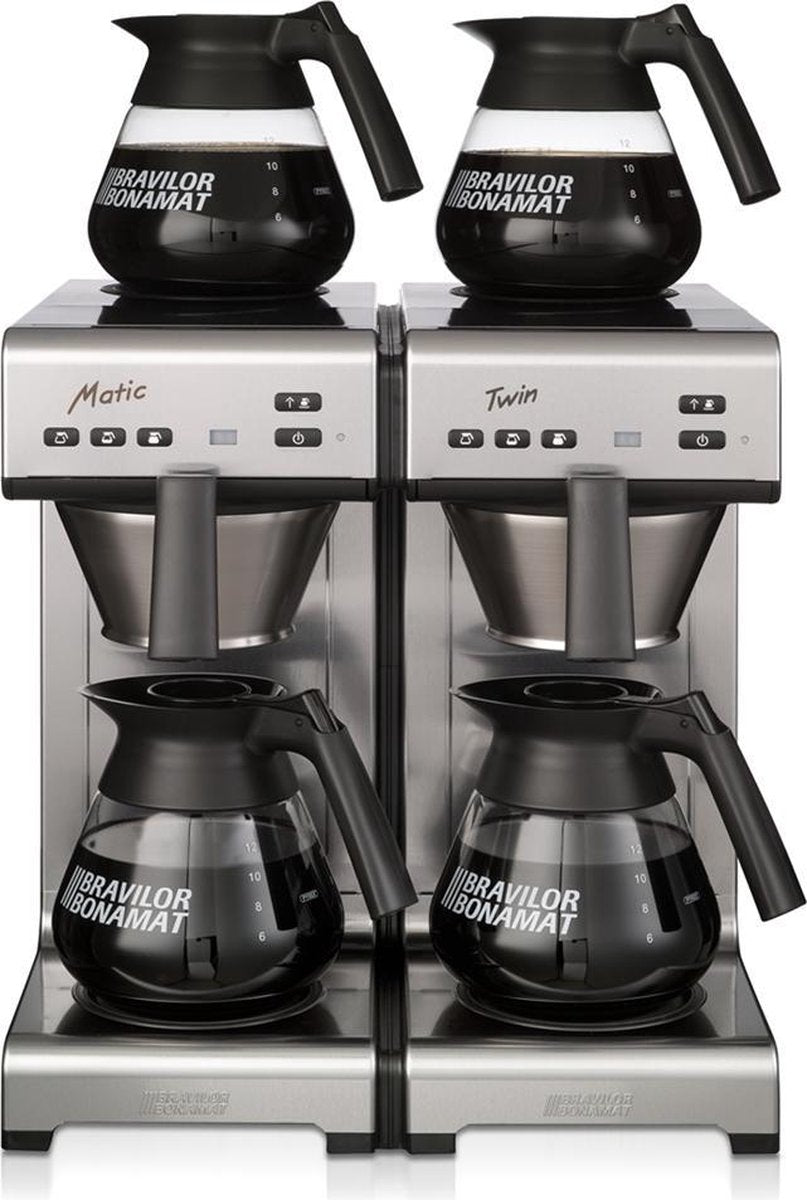 Bravilor Matic Twin | Dubbele filterkoffiemachine