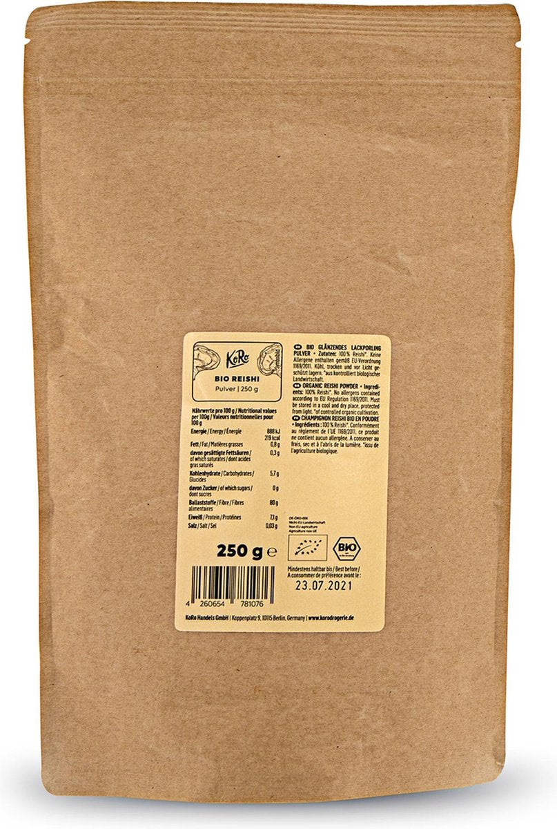 KoRo | Biologische reishi poeder | 250 g