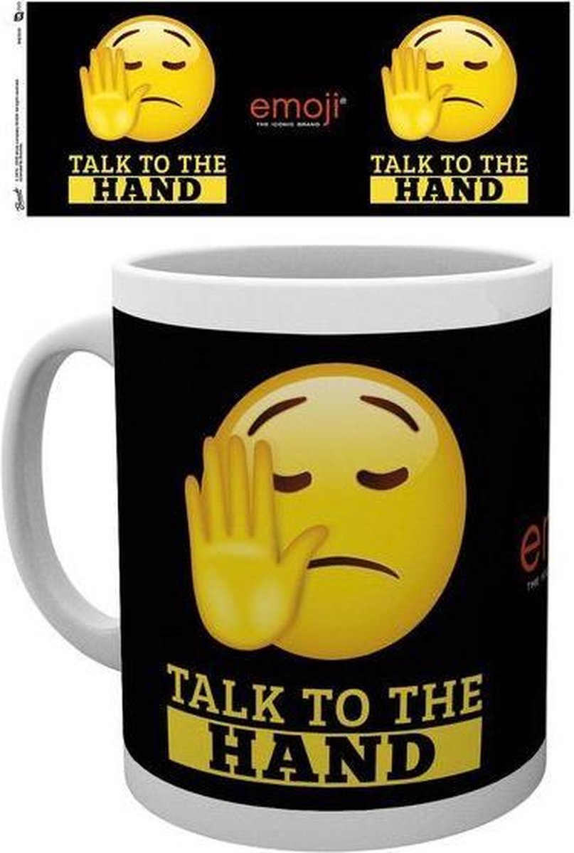Emoji Talk to the hand Mok