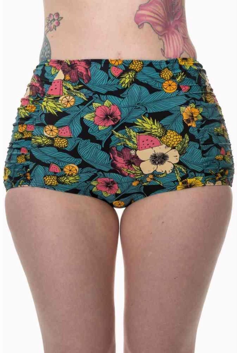 Dancing Days Bikinibroekje -M- TWILIGHT Zwart/Multicolours