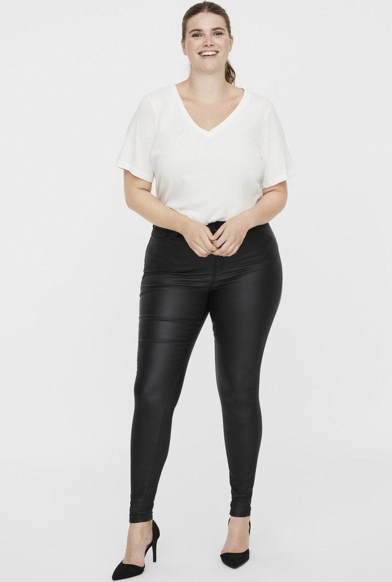 Vero Moda Curve Lora High Waist Dames Skinny Jeans - Maat XL (50)