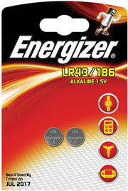 Energizer Knoopcelbatterij Lr43/186 Alkaline 1