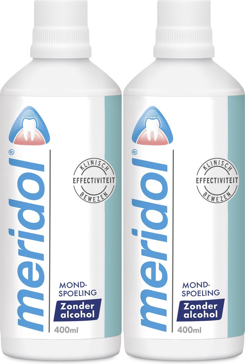 Meridol Mondwater Tandvlees - 2 x 400 ml - Voordeelverpakking