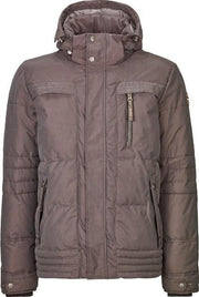 Killtec heren winterjas Firono antraciet - maat M