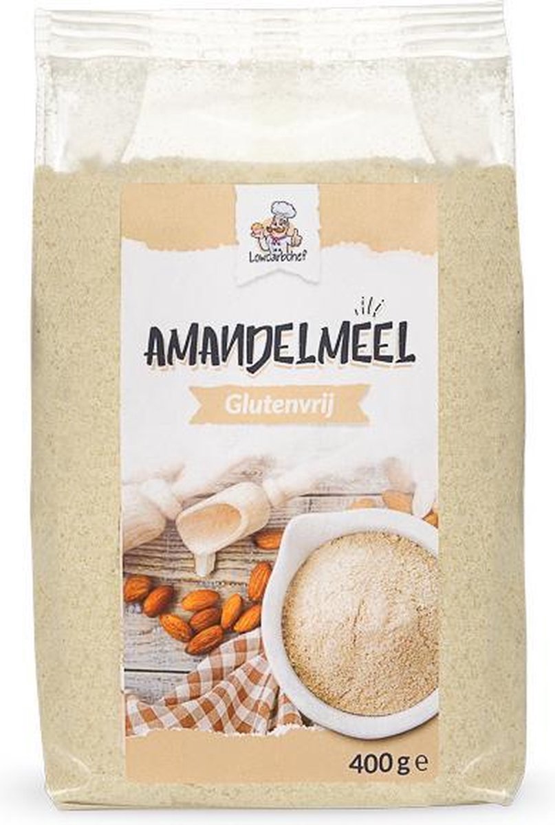 Lowcarbchef - Amandelmeel glutenvrij (400 gr)