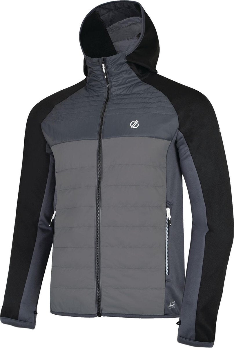 Dare2b -Coordinate Hybrid - Outdoorjas - Mannen - MAAT XXXL - Zwart