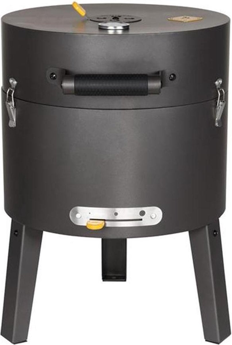 Boretti Tonello houtskoolbarbecue - ø 37 cm - Zwart