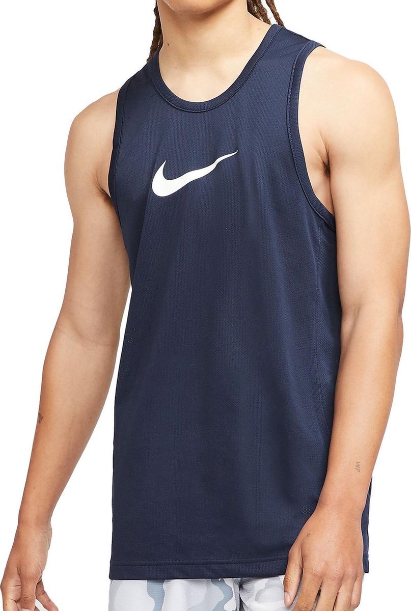 Nike Sportshirt - Maat XL  - Mannen - donker blauw