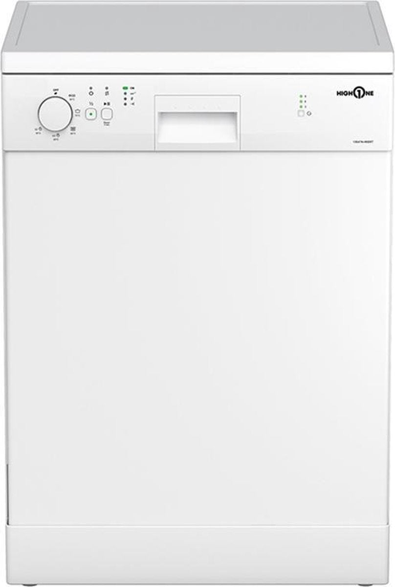 HIGH ONE 13S47 E W205T - Vaatwasser - 13 bestekken - 47dB - Wit - eenvoudig