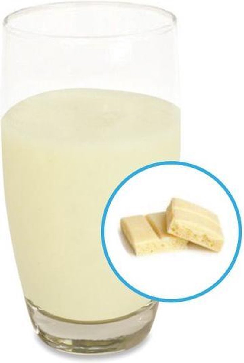Protiplan | Witte Chocolade Drank | 7 x 25 gram  | Snel afvallen zonder hongergevoel!