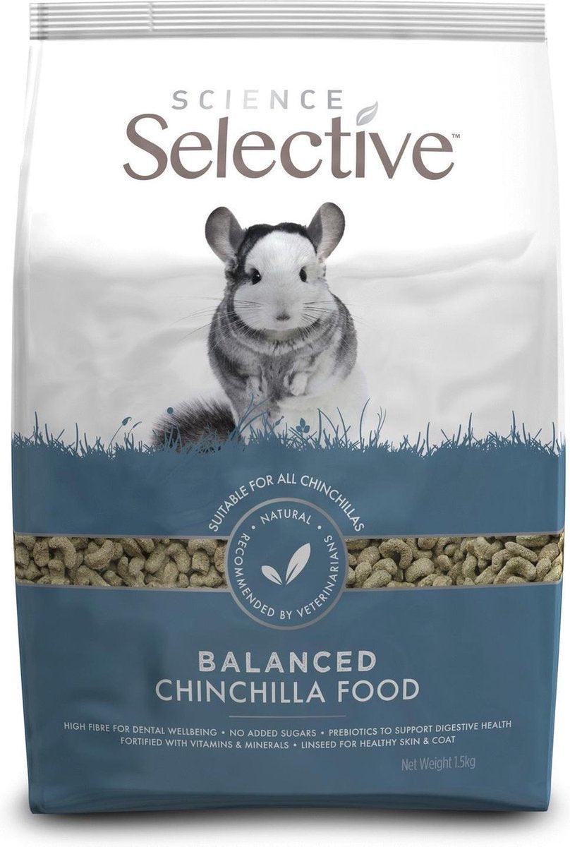 Supreme Science Selective - Chinchillavoer - 1.5 kg