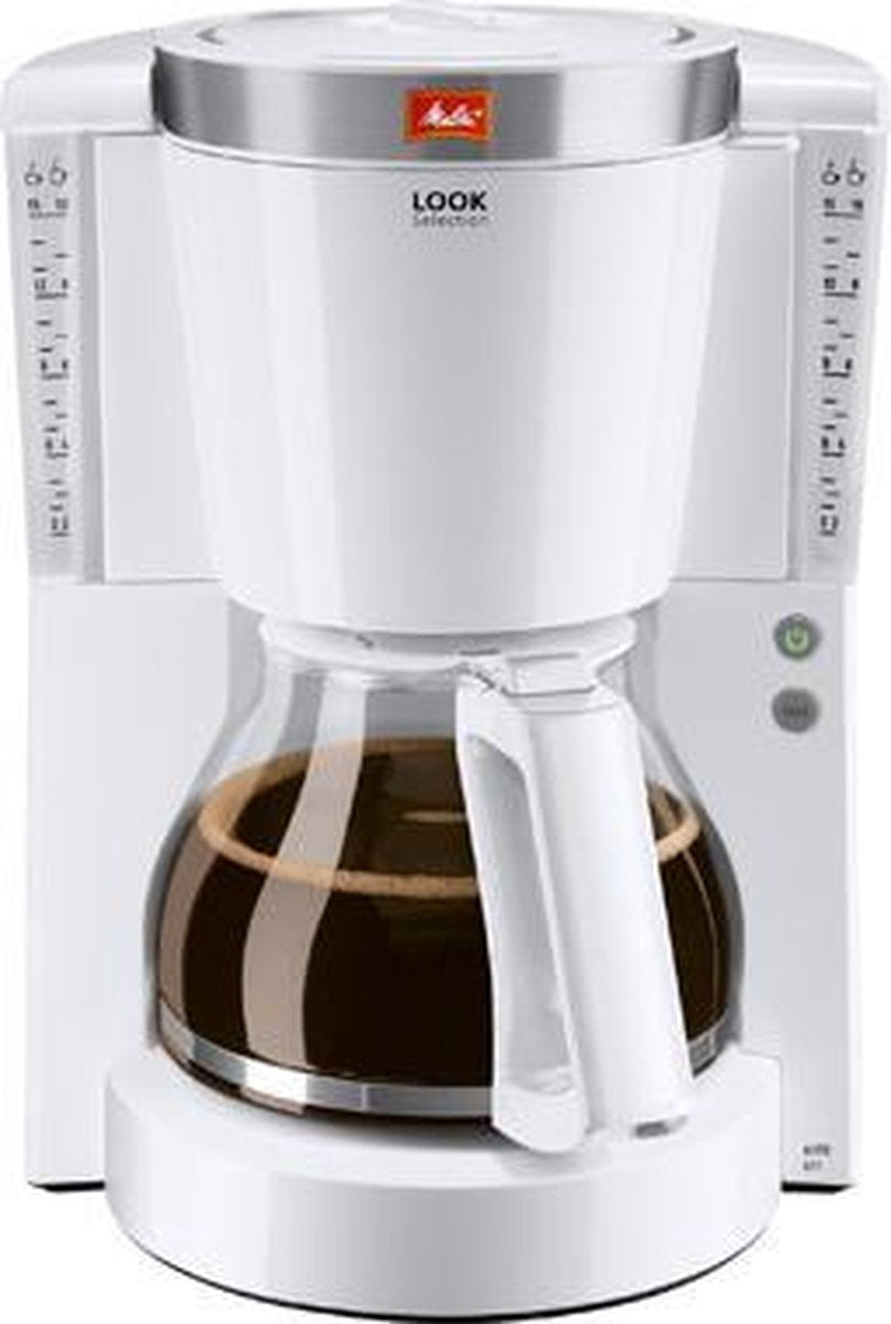 Melitta Look IV Selection - Koffiezetapparaat - Wit
