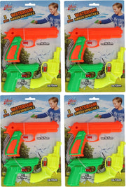 4x Waterpistool/waterpistolen setje 3 stuks