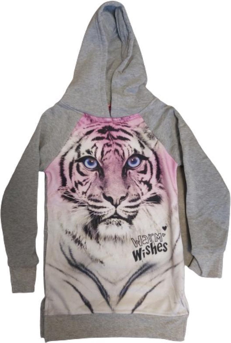 sweatdress tiger grey 110/116