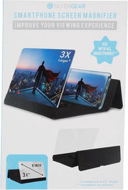 Schermvergroter Smartphone Telefoonscherm Vergroter Smartphone Vergrootglas 8 Inch Beeldschermvergroter GSM Vergrootscherm 3D Scherm Telefoon Mobiele Telefoon Zwart Scherm Vergroter