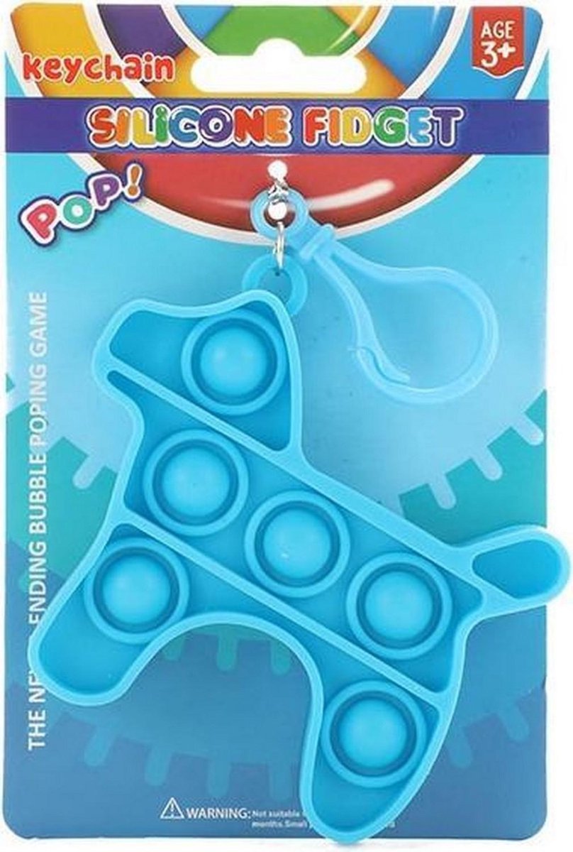 Sleutelhanger Bubble Pops Fidget Hond