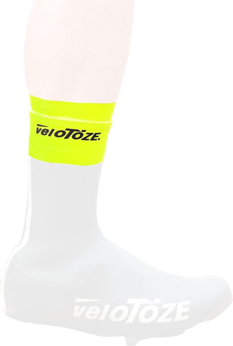 Velotoze Overschoenafsluiter Rubber Geel Maat One-size
