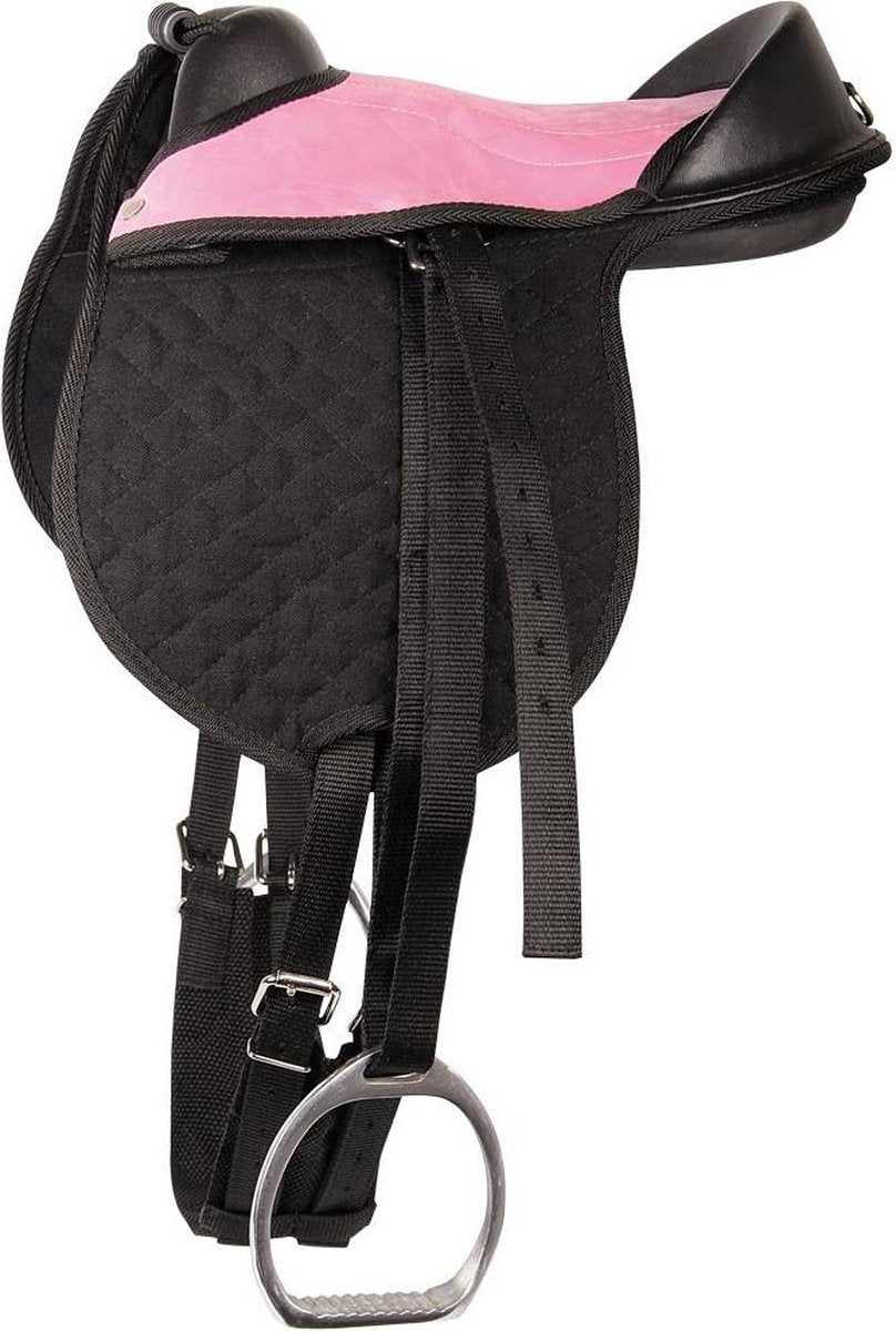 RelaxPets - Harry's Horse - Shetlander zadel - Bambino - Lichtgewicht - 10" - Roze