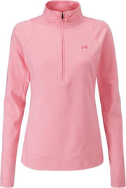 Midlayer with 1/2 zipper W - Lipstick Roze  - dames maat: S    dames > golf kleding > tops > lange mouwen