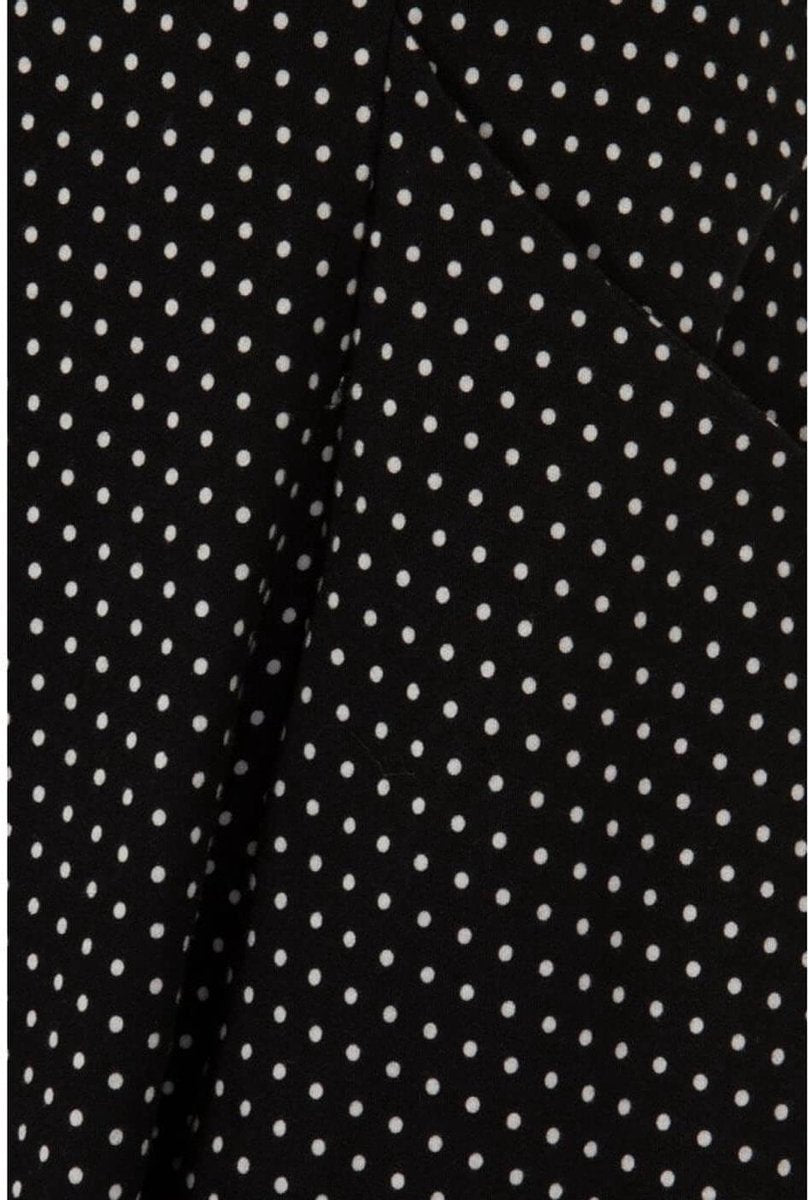 Collectif Alexa Polkadot 50's Swing Rok Zwart Wit
