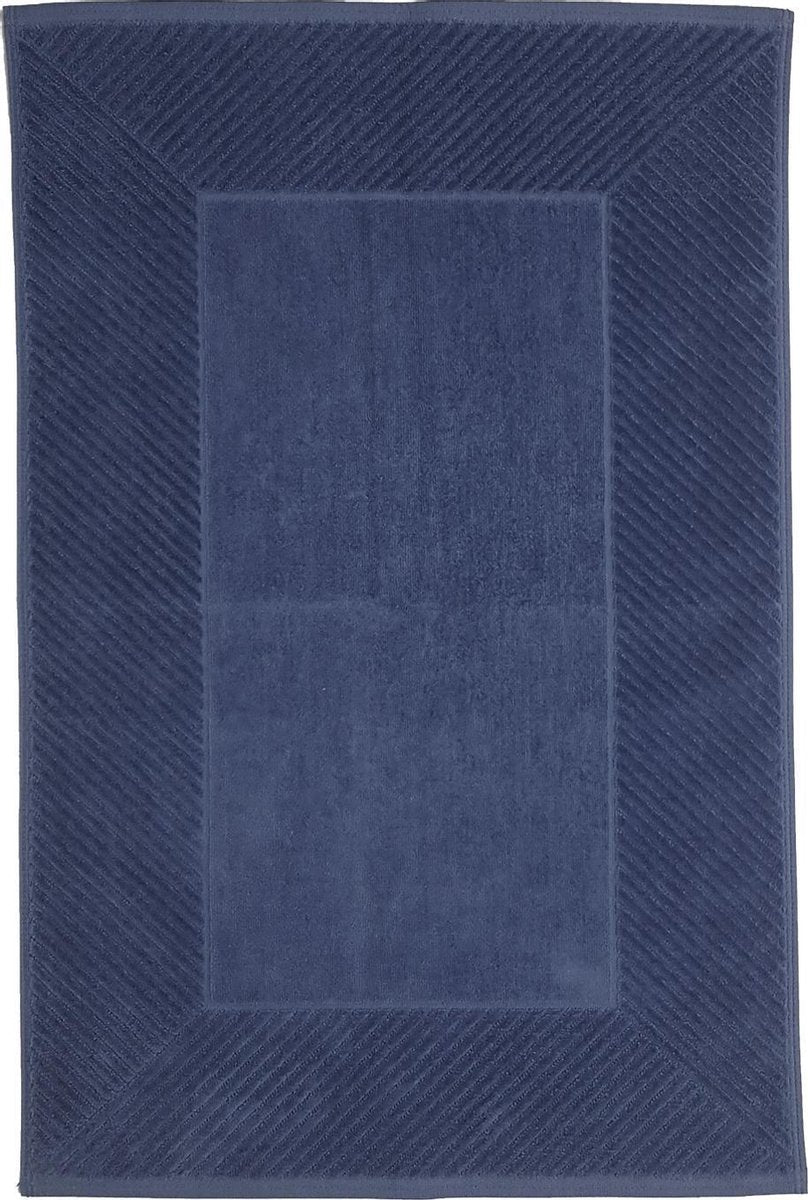 The One Badmat Cursive 50x80cm Denim