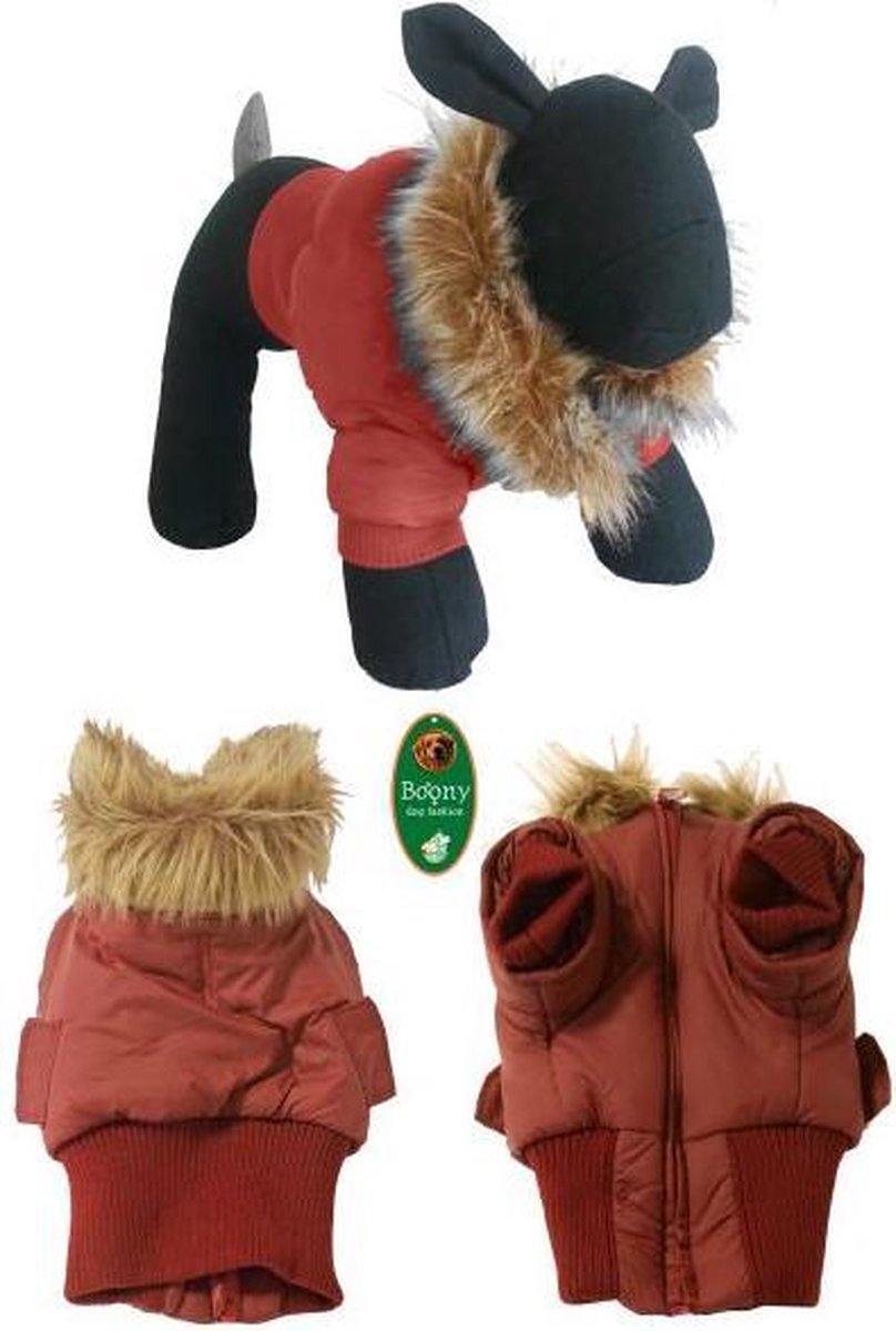 Boony Kleding Boony - jas stretcher+kraag Rood 44c