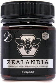 Zealandia premium manuka honing MGO 250+ 500g - Honing vloeibaar - Premium kwaliteit - 100% natuurlijk