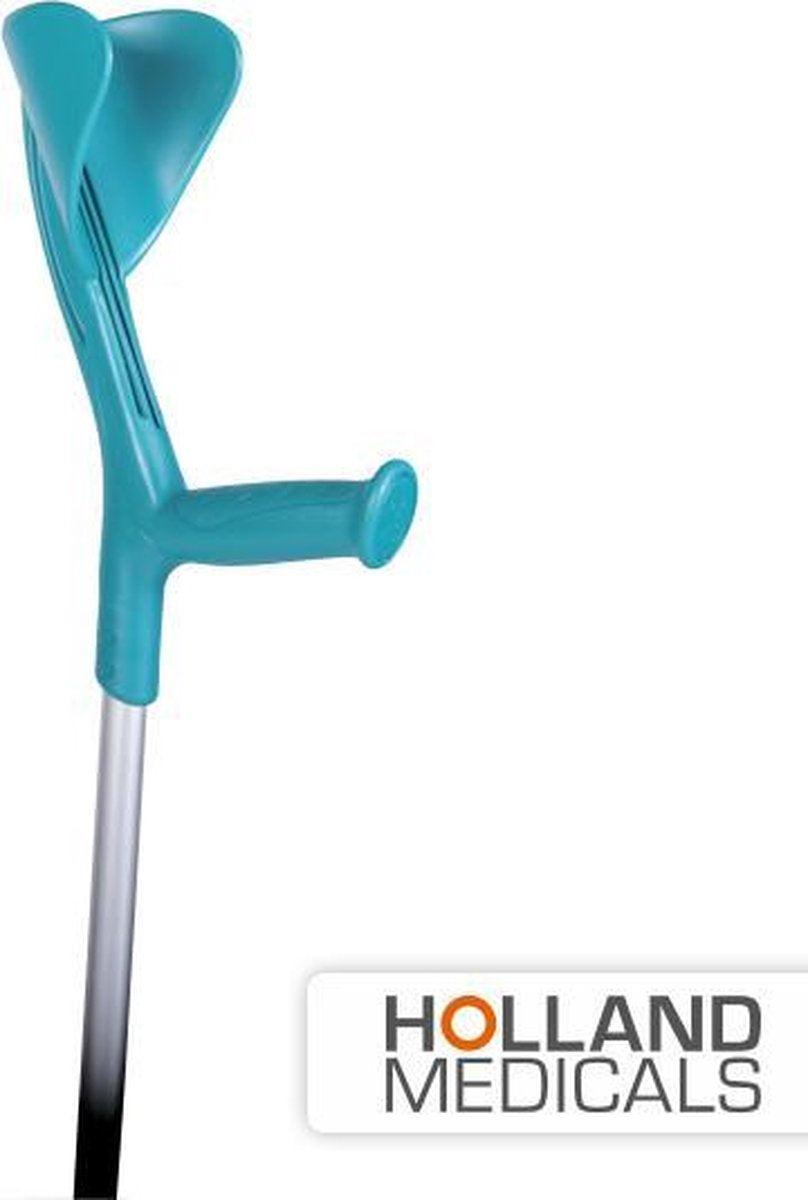 Elleboogkruk Open Manchet Turquoise