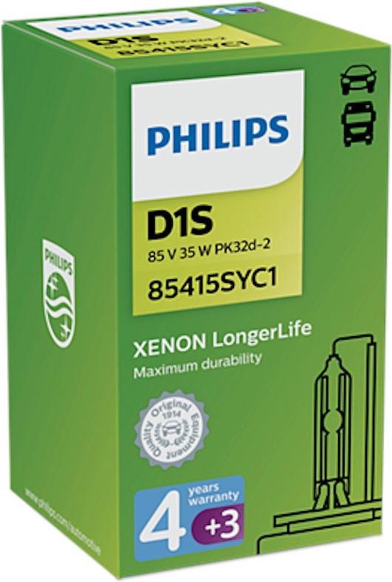 Philips Longerlife D1S Xenon 85415SYS1 / -C1