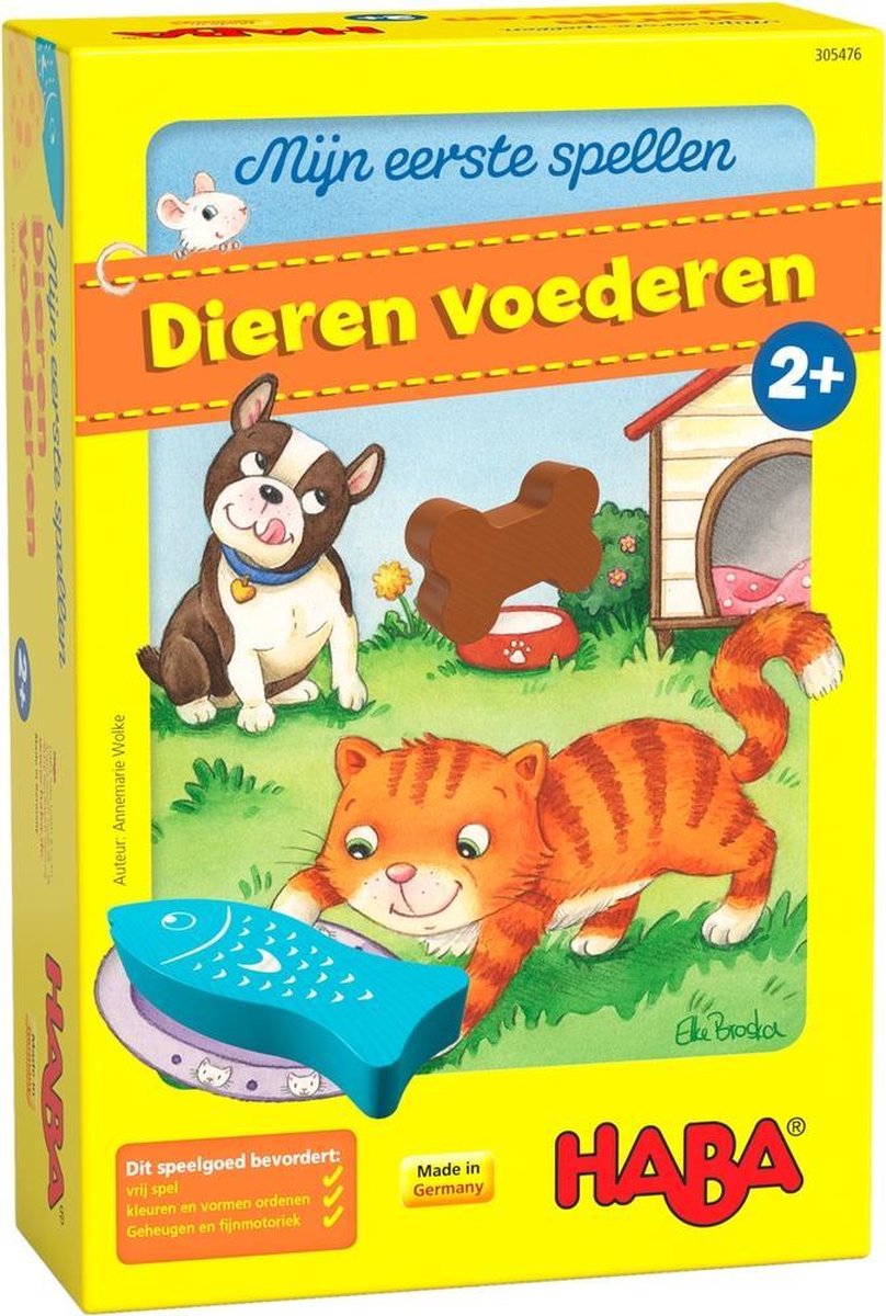 Spel - Mijn eerste spellen - Dieren voederen